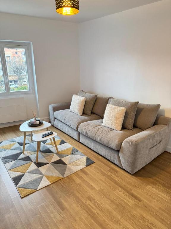 Posezení v ubytování Residence MH Lyon