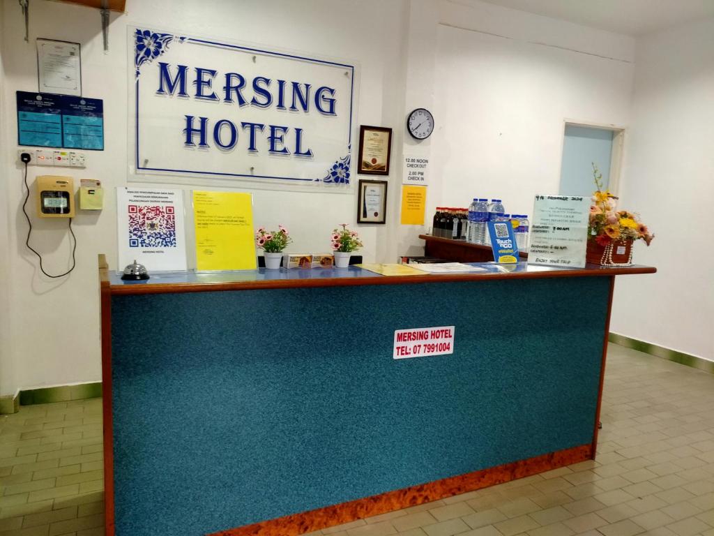 Majutusasutuses Mersing Hotel olev sertifikaat, autasu, silt või muu dokument