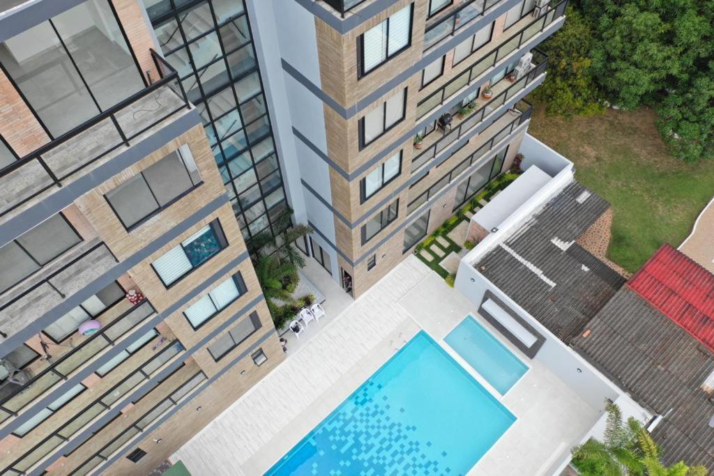 Bazén v ubytování Exclusivo Apartamento en Melgar! nebo v jeho okolí