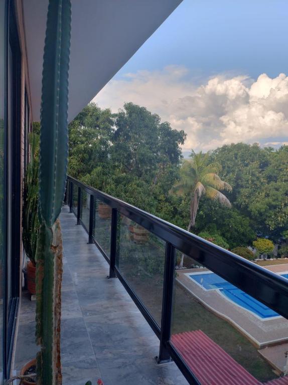 Balkón nebo terasa v ubytování Exclusivo Apartamento en Melgar!