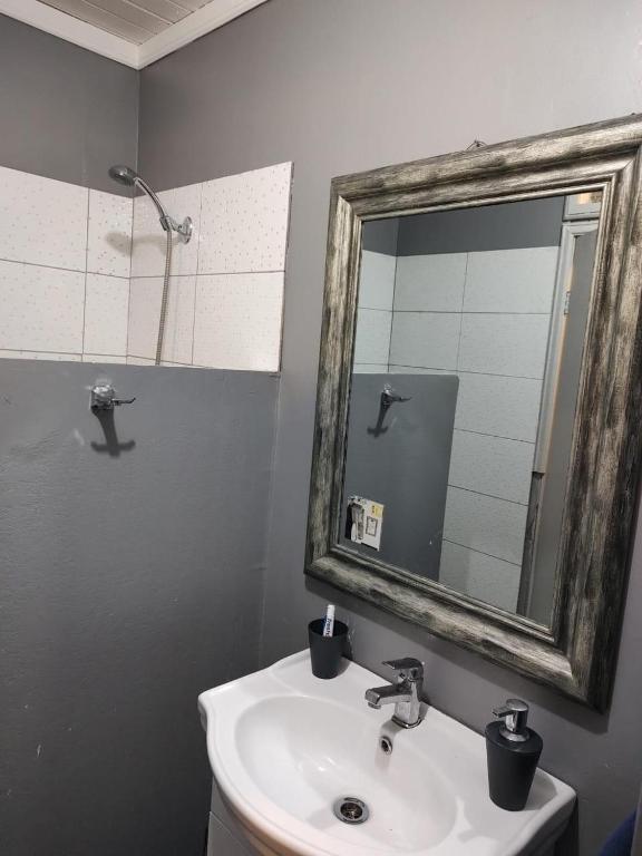 Koupelna v ubytování Hostal La Casona Ensenada con parking