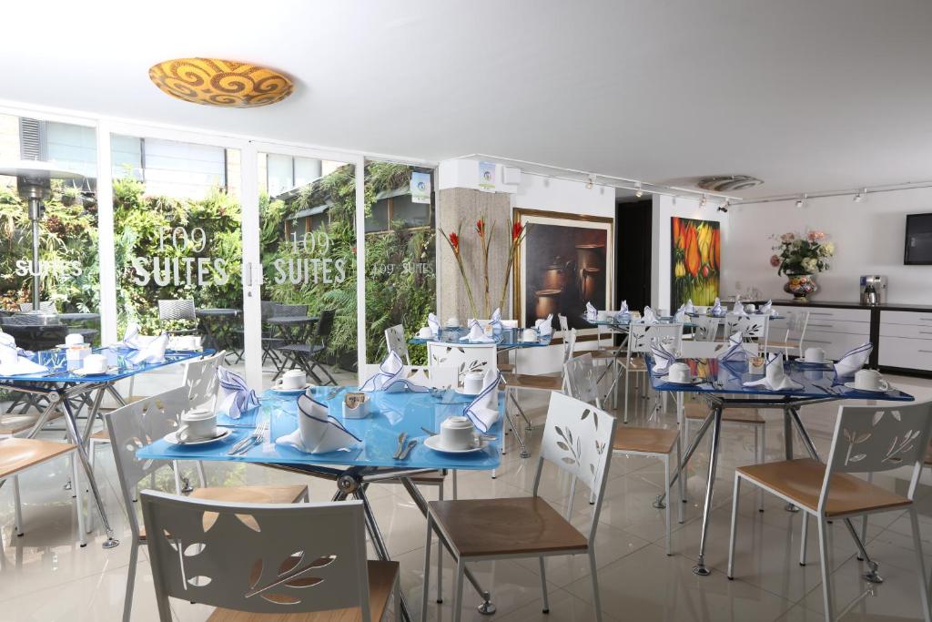 Restaurace v ubytování Suites 109 GH Usaquén