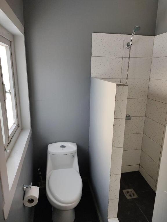 Koupelna v ubytování Hostal La Casona Ensenada con parking