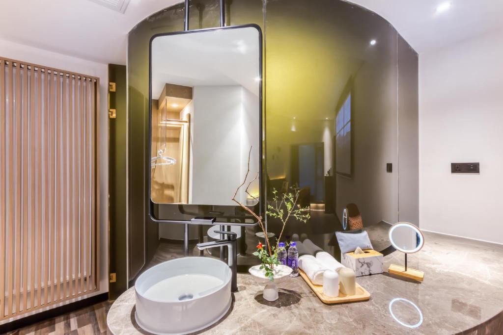 Koupelna v ubytování Cozylife Hotel Canal