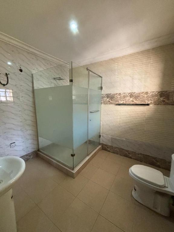 Koupelna v ubytování House C7