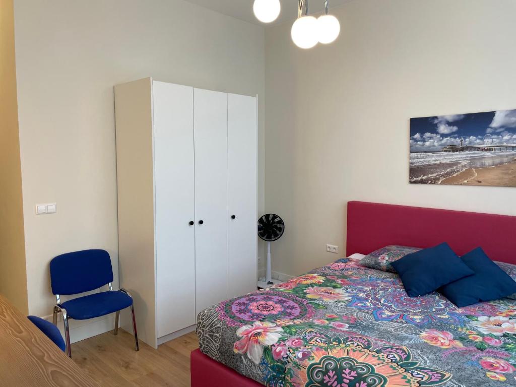 Ein Bett oder Betten in einem Zimmer der Unterkunft Aristoteles Apartments