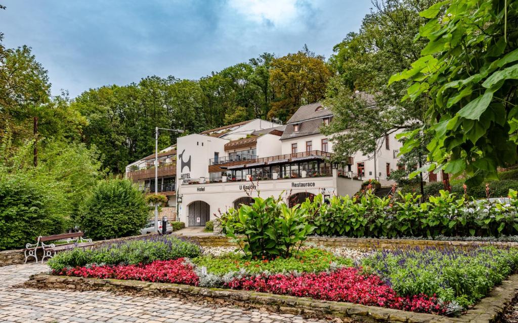 Zahrada ubytování Hotel U Kozicky