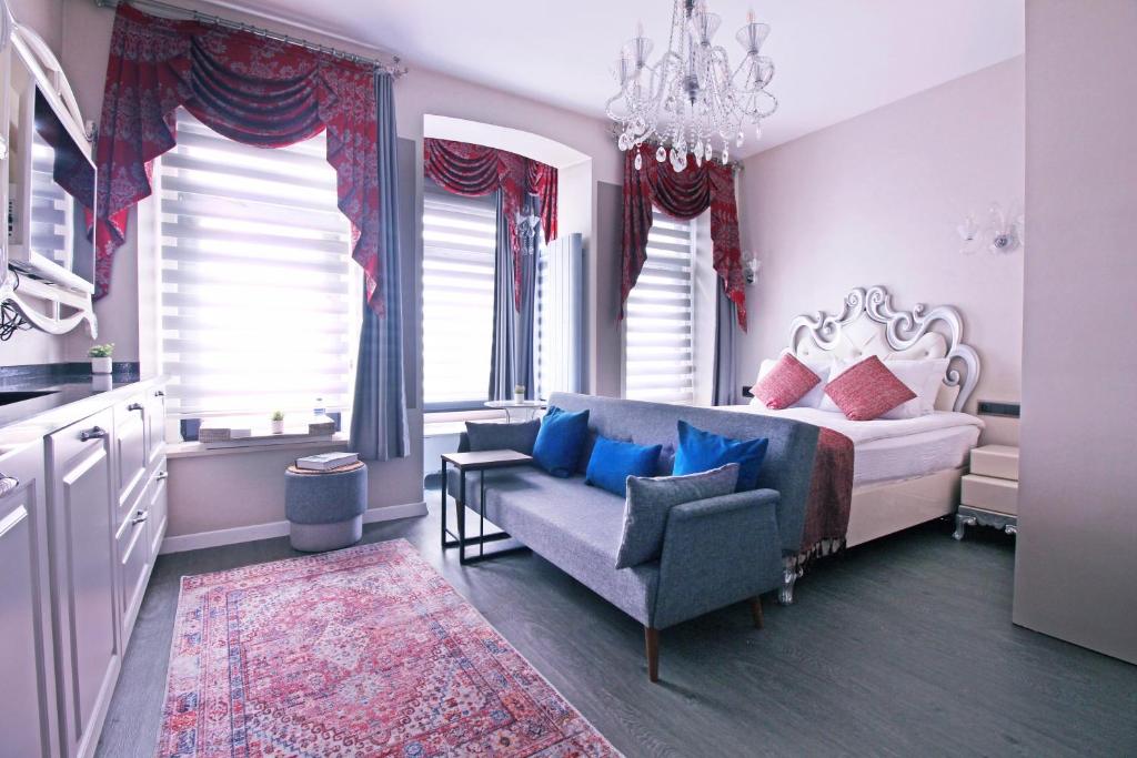 Posezení v ubytování Excellent Apartments Galata