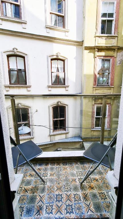 Balkón nebo terasa v ubytování Excellent Apartments Galata