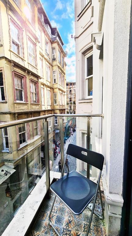 Balkón nebo terasa v ubytování Excellent Apartments Galata