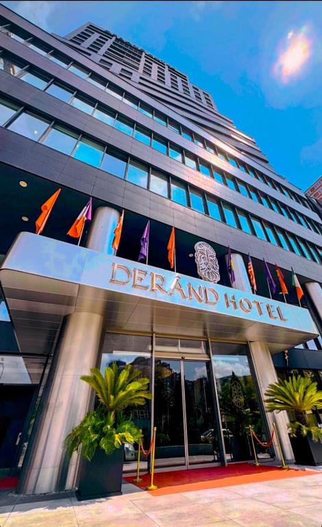 a rendering of the front of a hotel at Derand Hotel in Pristina