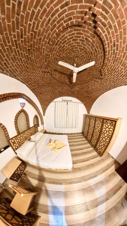 Posezení v ubytování Sheherazade Hotel Nile Villa