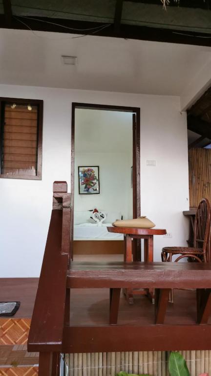 Posezení v ubytování Kimura Beachfront El Nido