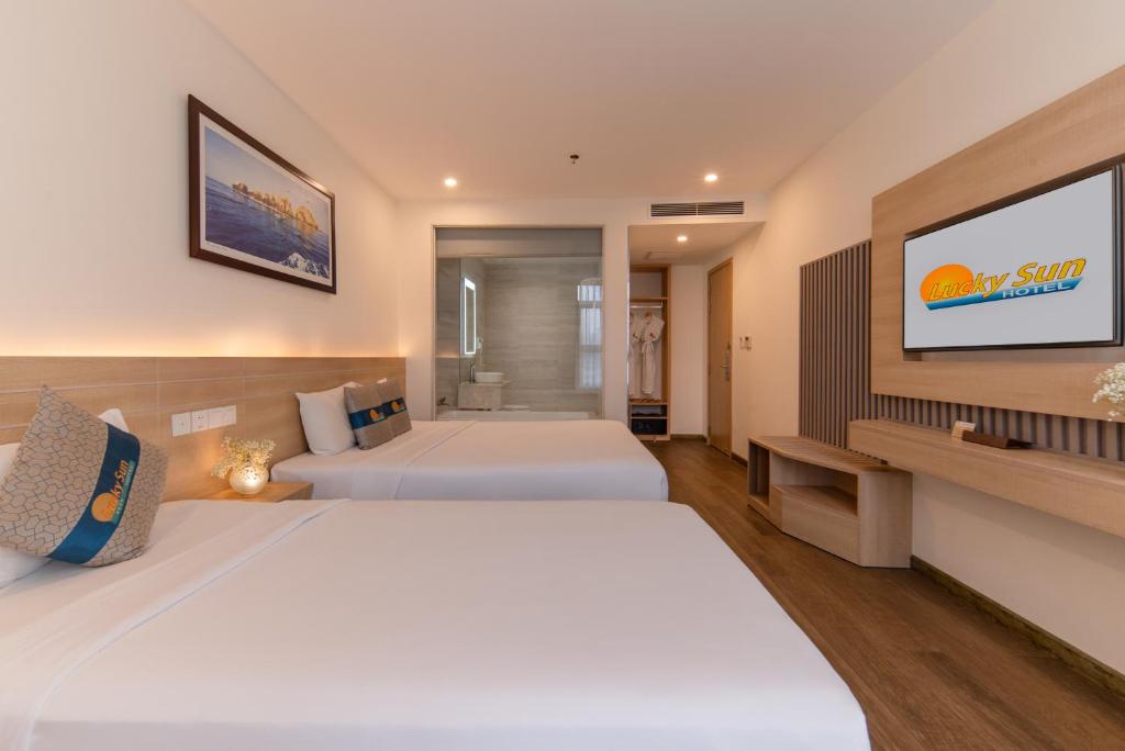 לאקי סאן הוטל נה טראנג ביץ׳ Lucky Sun Hotel Nha Trang Beach – תמונה 5