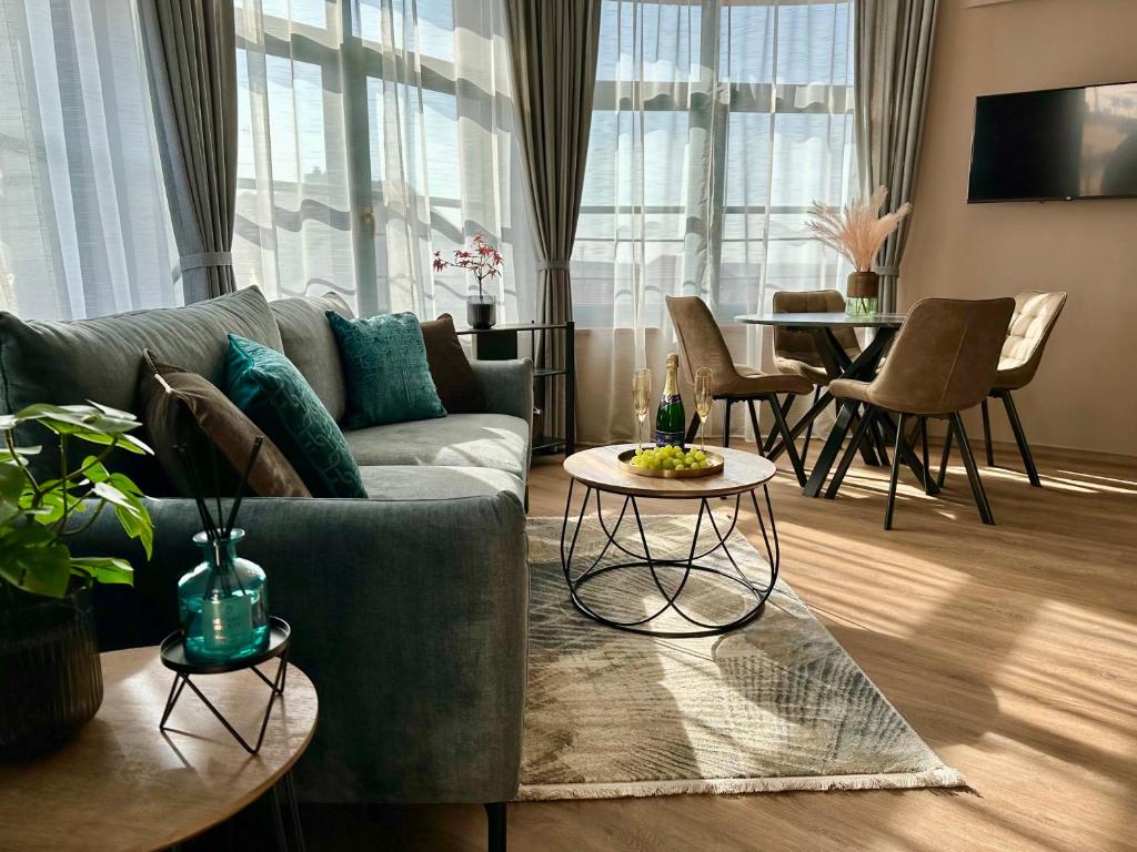 Posezení v ubytování Residence Barrique Valtice - private wellness