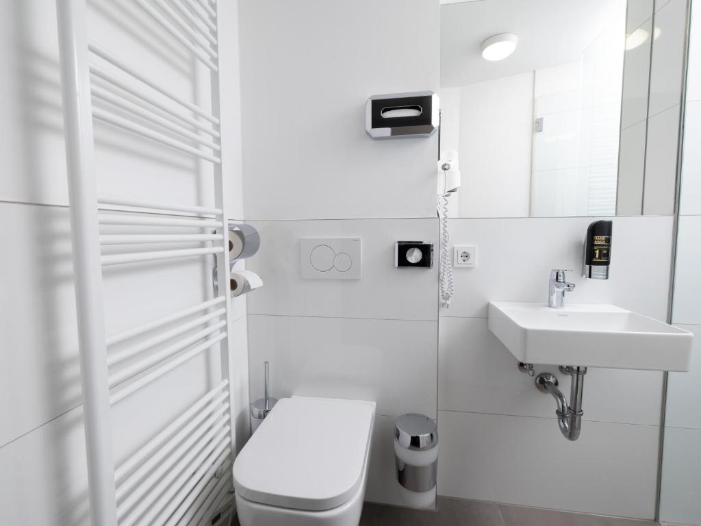 Koupelna v ubytování Smart Stay Hotel Station