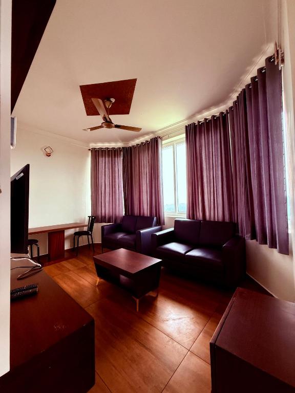 TV a/nebo společenská místnost v ubytování VagaMist Pool Resorts