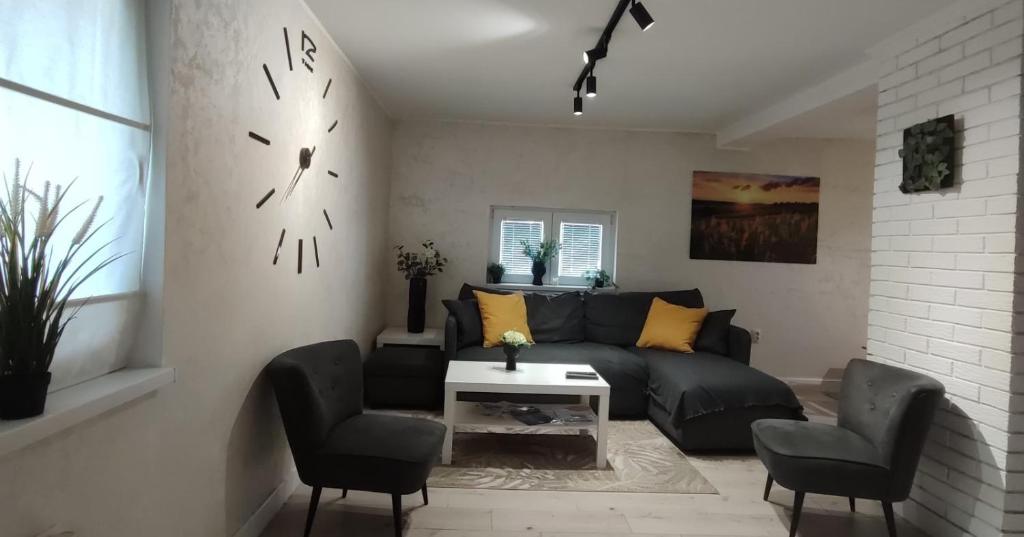 Posezení v ubytování Boom House Fruska Gora