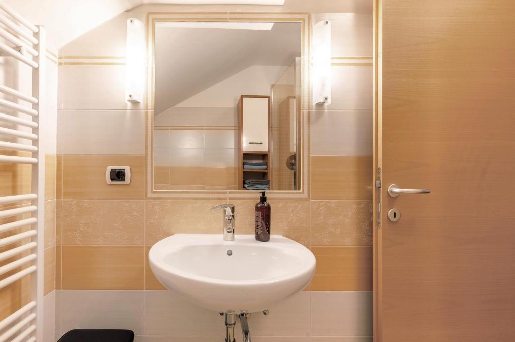 Kúpeľňa v ubytovaní Ferienwohnung Thymian Thalerhof