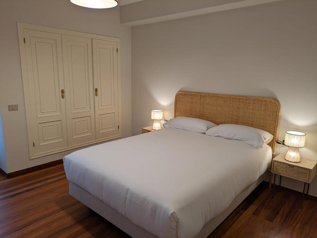 Postel nebo postele na pokoji v ubytování Casa das Indias
