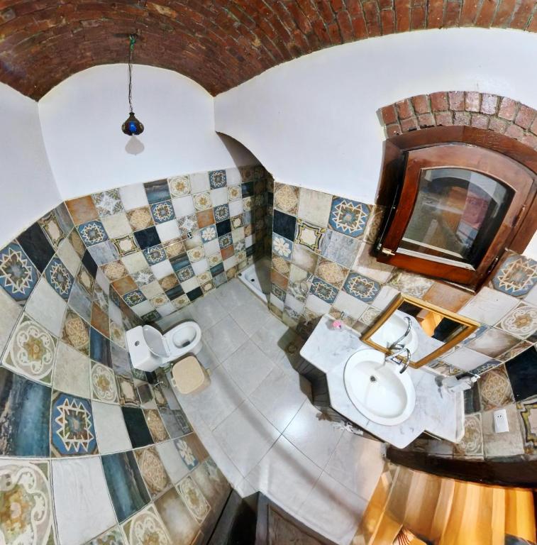 Posezení v ubytování Sheherazade Hotel Nile Villa