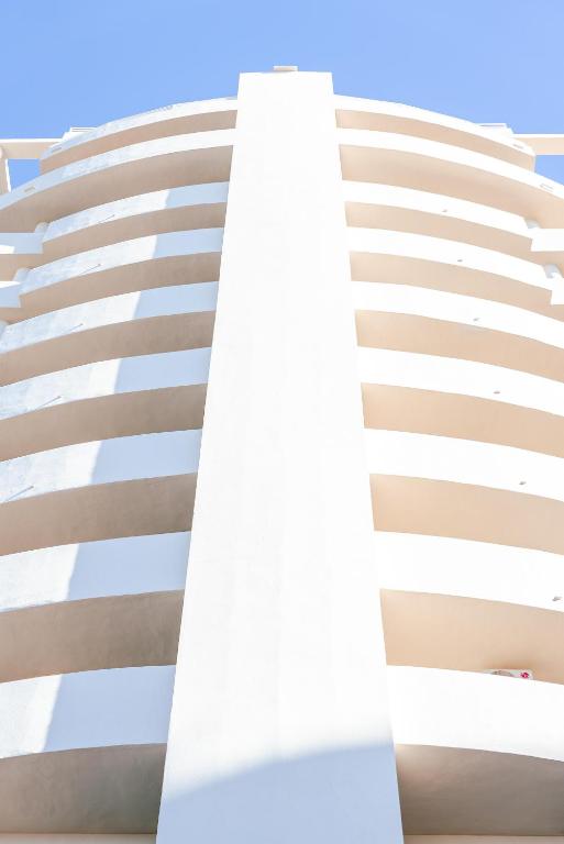 a rendering of the facade of a building at Port Europa in Calpe