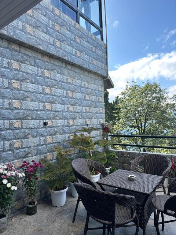 Balkón nebo terasa v ubytování Hotel Basera