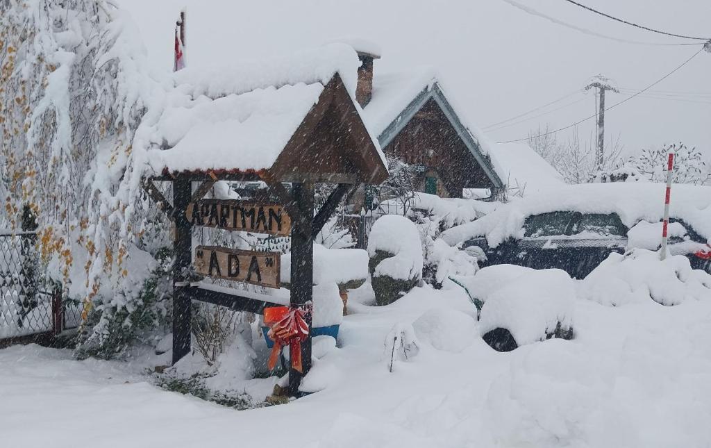 Το Apartment Ada bed & breakfast τον χειμώνα