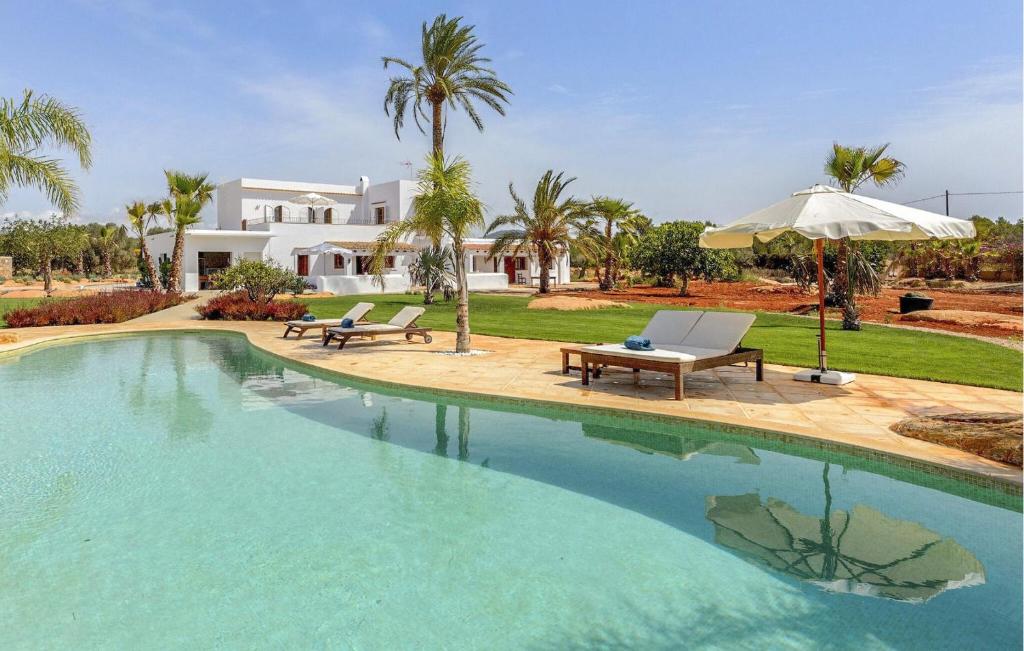 Πισίνα στο ή κοντά στο Villa Cometa