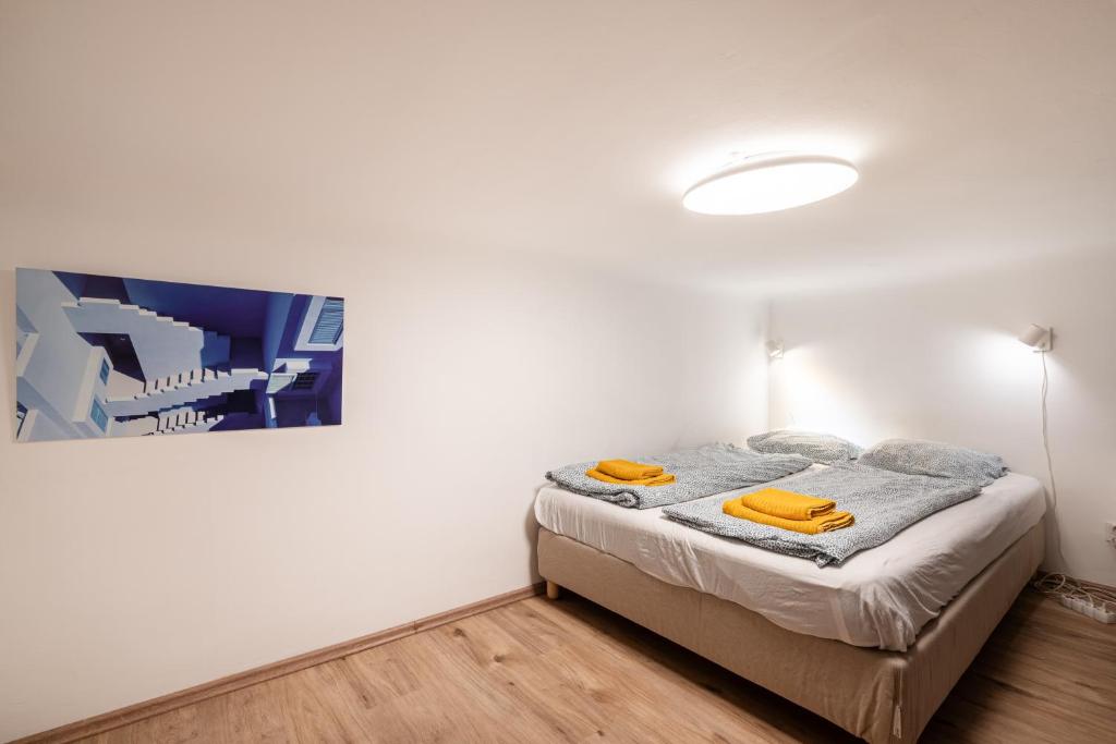 Posteľ alebo postele v izbe v ubytovaní Cosy Studio In Central Party District W41 Blue