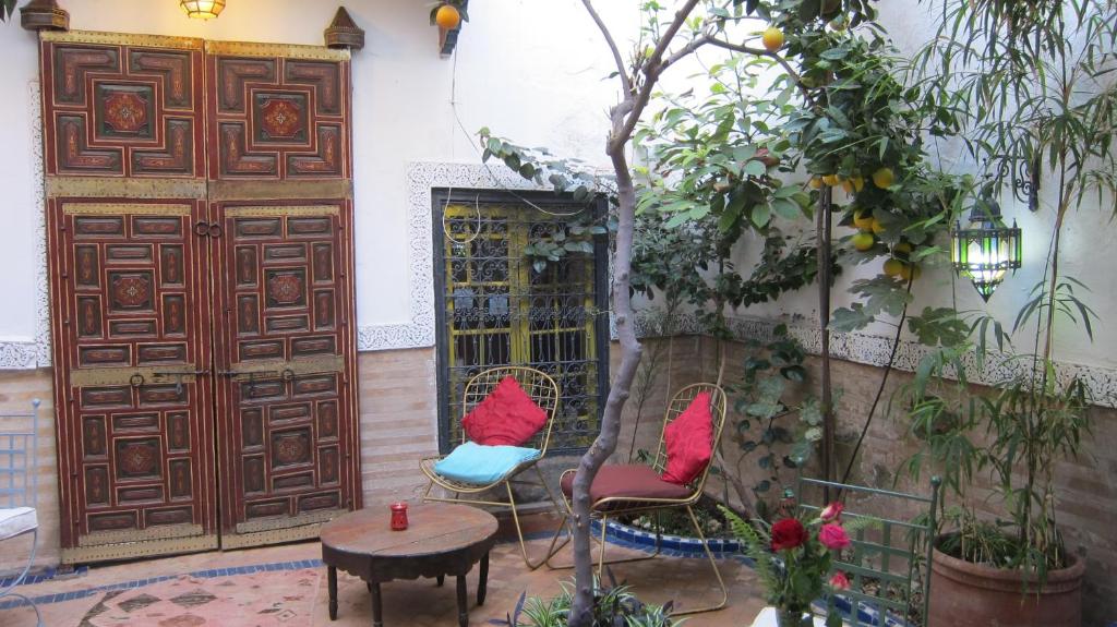 Patio nebo venkovní prostory v ubytování Riad Maizie