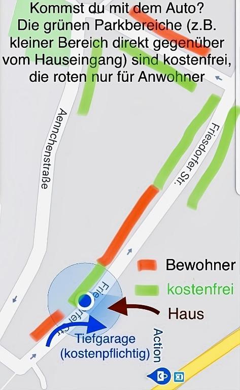 Privatzimmer "Haus Schweiz" - WIFI, Smart-TV, Zentral! - 11