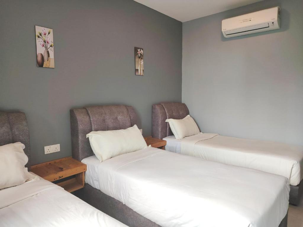 Katil atau katil-katil dalam bilik di G9 Hotel Alor Setar