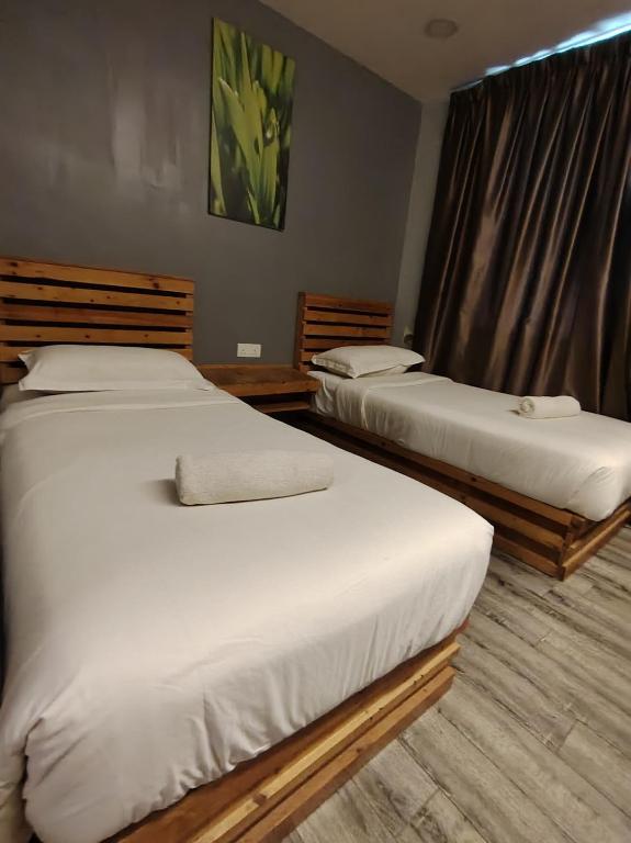Katil atau katil-katil dalam bilik di G9 Hotel Alor Setar