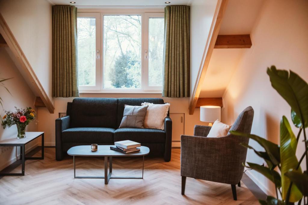 Posezení v ubytování B&B Landstein