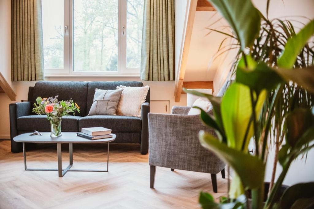 Posezení v ubytování B&B Landstein