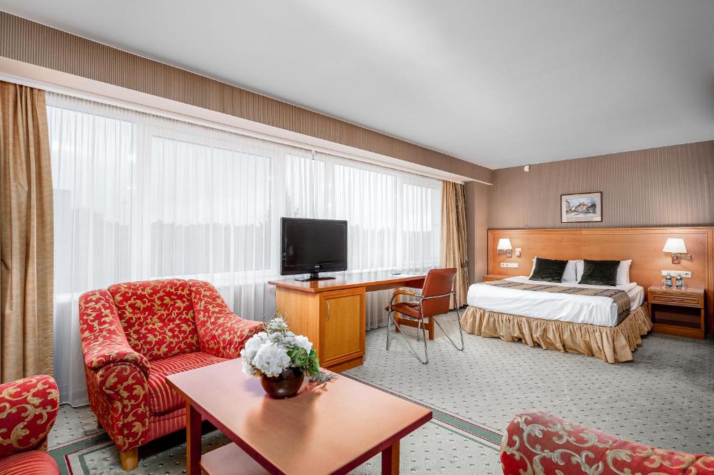 VILNIUS PARK PLAZA HOTEL, Restaurant & Terrace, Panorama Bar, Conference & Banquet Center - 双人间 - 带无障碍浴缸 - 禁烟