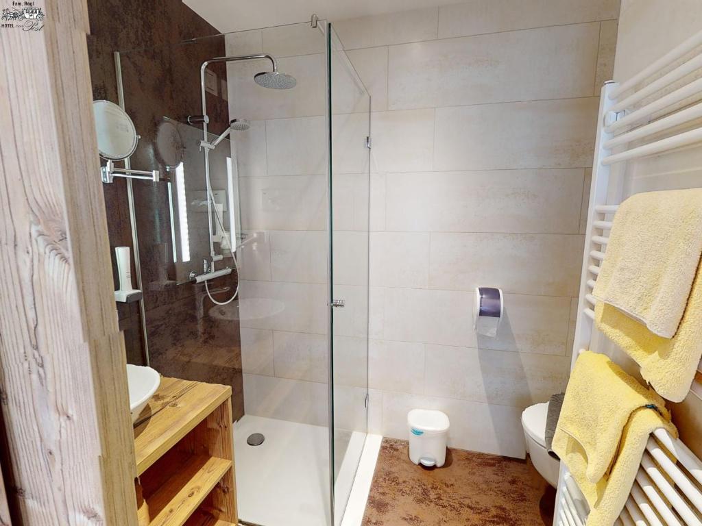 Kúpeľňa v ubytovaní Hotel zur Post