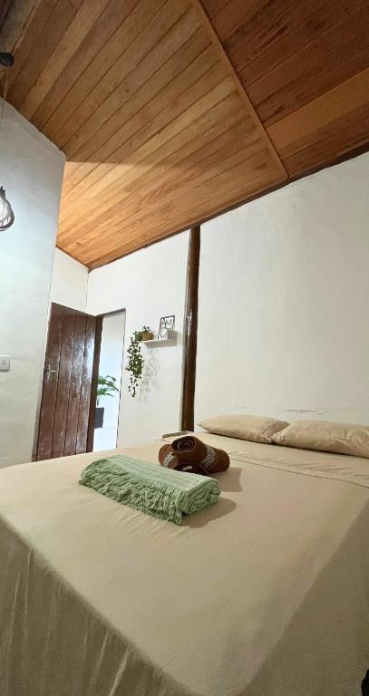 Postel nebo postele na pokoji v ubytování Casas Porto de Cima