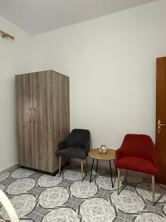 Posezení v ubytování Villa IBRAHIMI