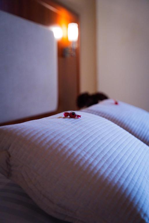 Postel nebo postele na pokoji v ubytování PARNIS PALACE Hotel Suites