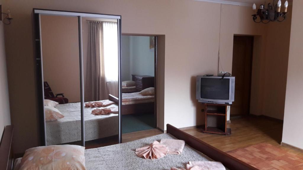 Postel nebo postele na pokoji v ubytování Zoriana