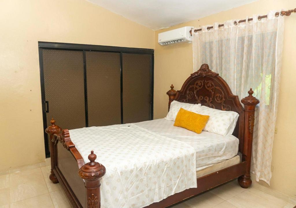 Ένα ή περισσότερα κρεβάτια σε δωμάτιο στο Casa de 2 Habitaciones