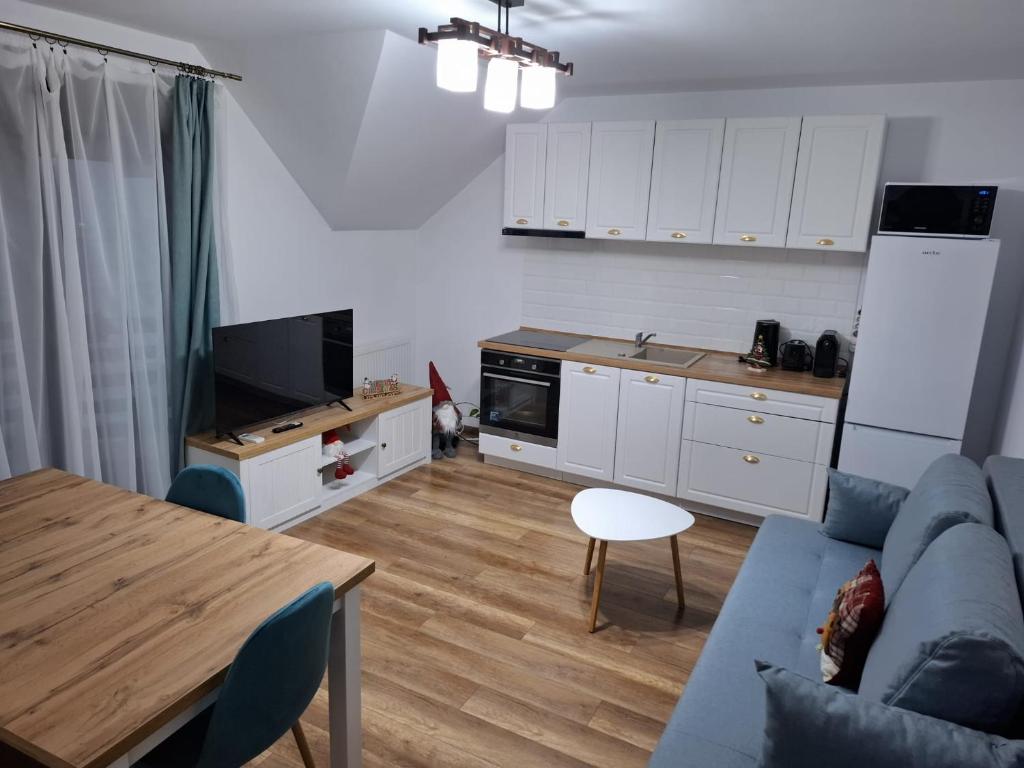 Kuchyň nebo kuchyňský kout v ubytování Casa Dora