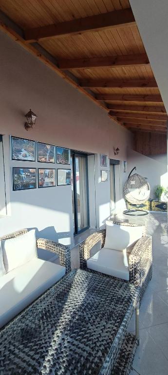 Posezení v ubytování La Maison Attawba