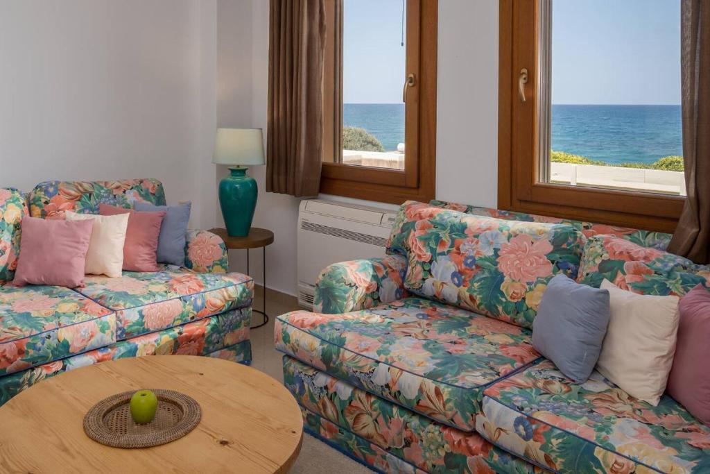 Posezení v ubytování Ascuri Apartment