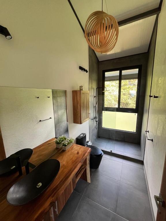 Kuchyň nebo kuchyňský kout v ubytování Casa Ker Lumar