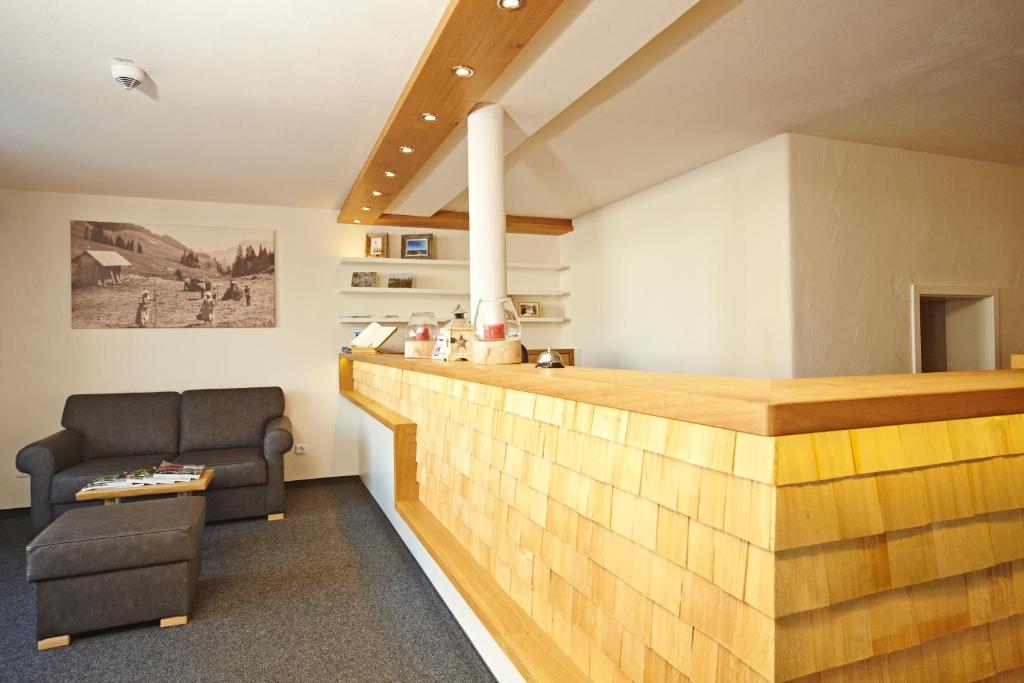 Posezení v ubytování Hotel garni Oberdorfer Stuben