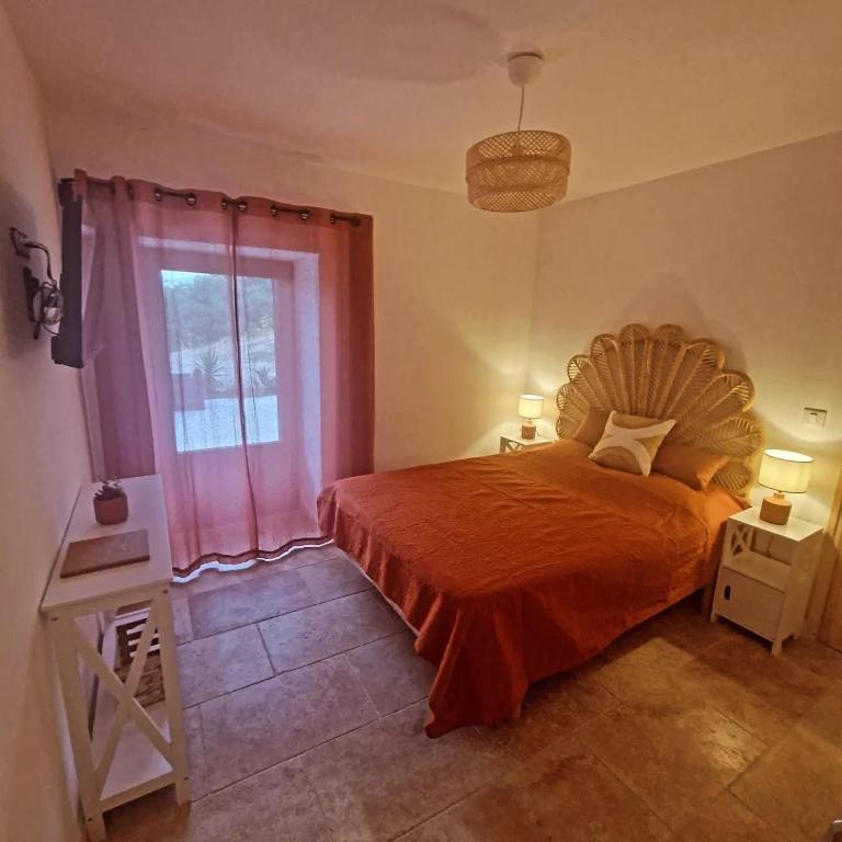 Postel nebo postele na pokoji v ubytování Casa di Mela