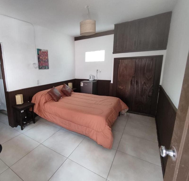 Postel nebo postele na pokoji v ubytování Hotel Mesón Do Vento